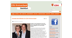 Desktop Screenshot of cdu-kreis-steinfurt.de