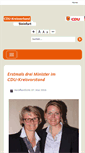 Mobile Screenshot of cdu-kreis-steinfurt.de